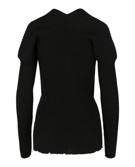  보테가베네타 스웨터 609198 VKJS0 1307 40 Black - BOTTEGA VENETA