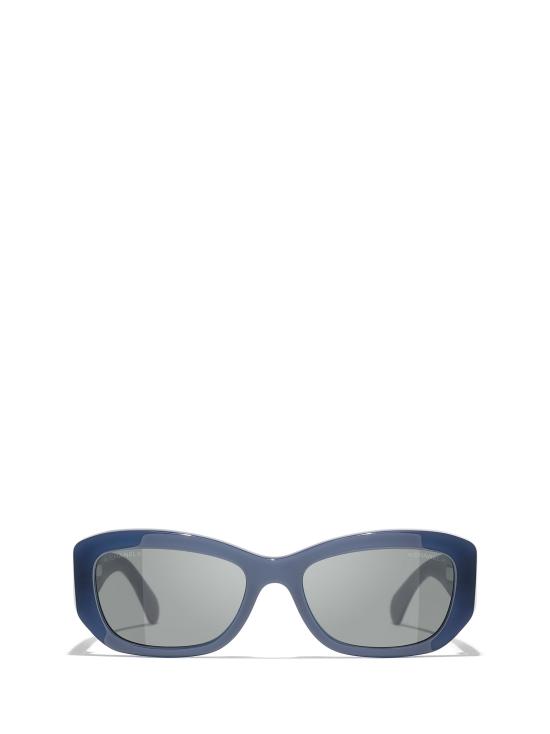 25FW 샤넬 선글라스 CH5493 1816S4 EXCLUSIVE MILKY BLUE