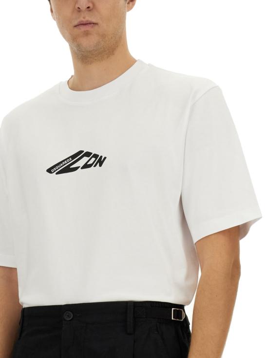 25SS 디스퀘어드2 반팔 티셔츠 S79GC0096 D20033100 WHITE - DSQUARED2