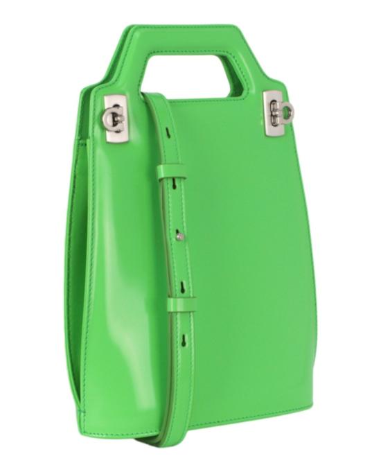  살바토레 페라가모 토트백 213494 762503 30000 NS Green - SALVATORE FERRAGAMO
