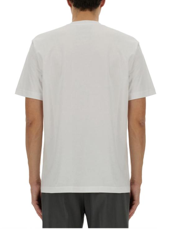 25SS 모스키노 반팔 티셔츠 07230241 1001 WHITE - MOSCHINO