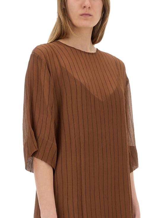 25SS 알리지 롱 원피스 205311 P5219CHOCO BROWN - ALYSI