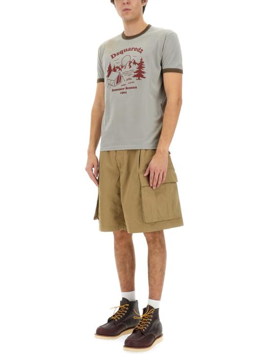 25SS 디스퀘어드2 반팔 티셔츠 S74GD1390 D20035850 GREY - DSQUARED2