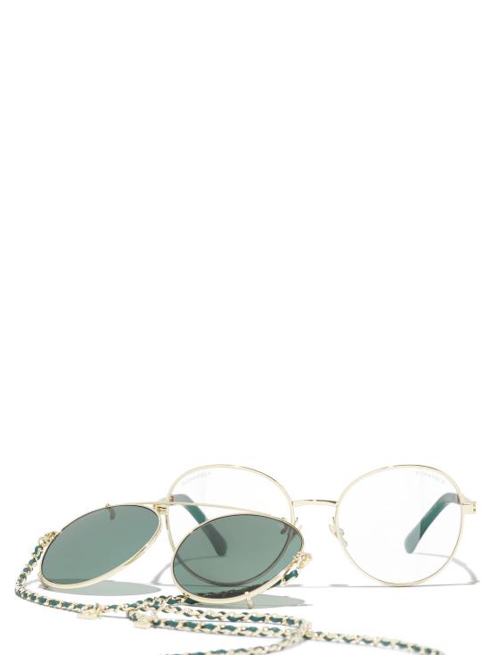 25FW 샤넬 선글라스 CH4291 C468SB PALE GOLD