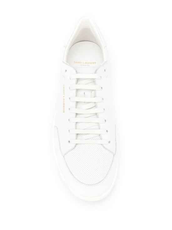 25FW 생로랑 뮬/슬리퍼 603223 1JZ109030 WHITE - SAINT LAURENT