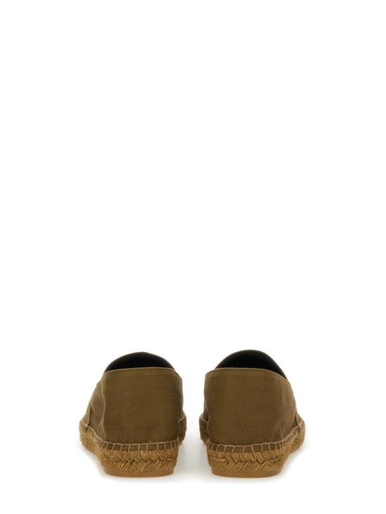 26FW 생로랑 코튼 캔버스 에스파드리유 818117 AADNX3302 BROWN - SAINT LAURENT