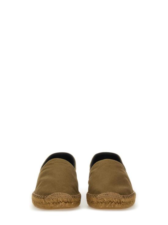 26FW 생로랑 코튼 캔버스 에스파드리유 818117 AADNX3302 BROWN - SAINT LAURENT
