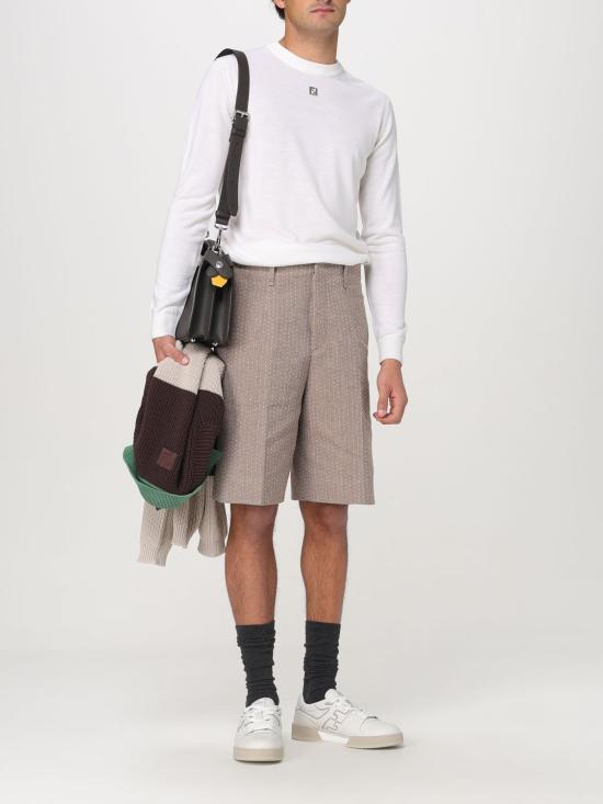 25FW 펜디 숏팬츠 FB1047 AU6PF1RXP BEIGE - FENDI