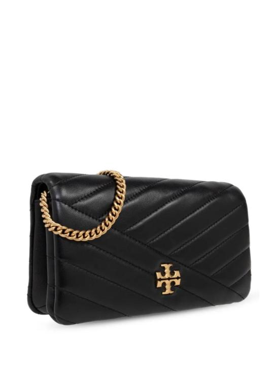  토리버치 키라 쉐브론 체인 월렛 156553 001 Black - TORY BURCH