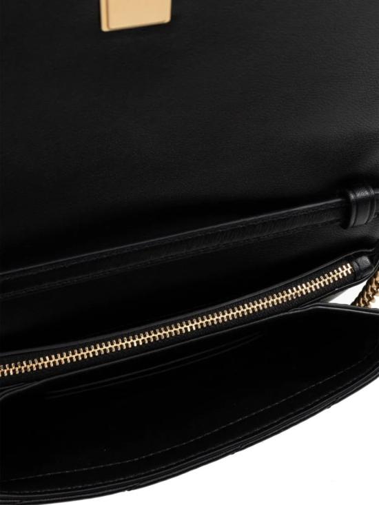  토리버치 키라 쉐브론 체인 월렛 156553 001 Black - TORY BURCH
