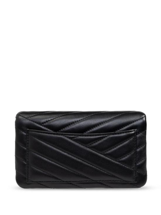  토리버치 키라 쉐브론 체인 월렛 156553 001 Black - TORY BURCH