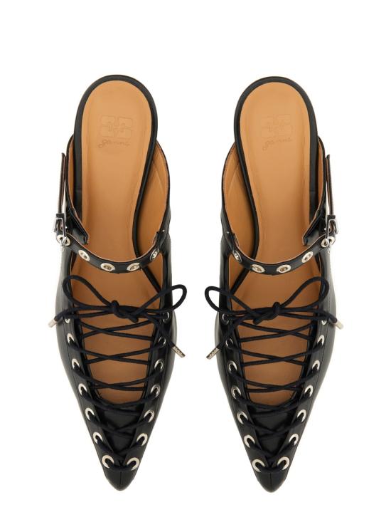 25SS 가니 힐/펌프스 S2925 099 BLACK - GANNI