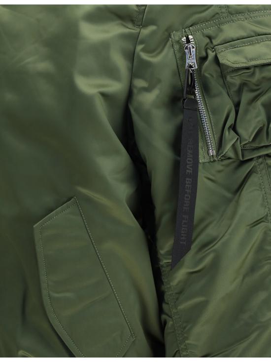 25FW 알파 봄버 자켓 146115UVNEWMA1 319352 GREEN - ALPHA