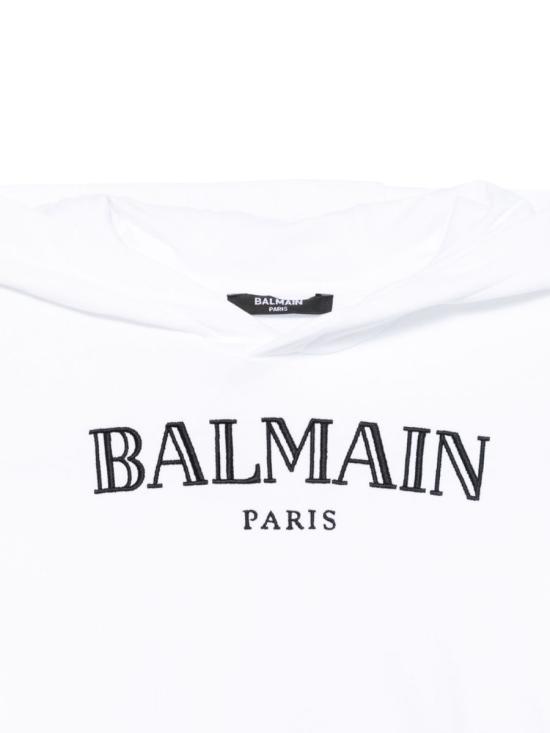 25SS [키즈] 발망 트레이닝 상의 BW4P40K Z1753100NE WHITE - BALMAIN
