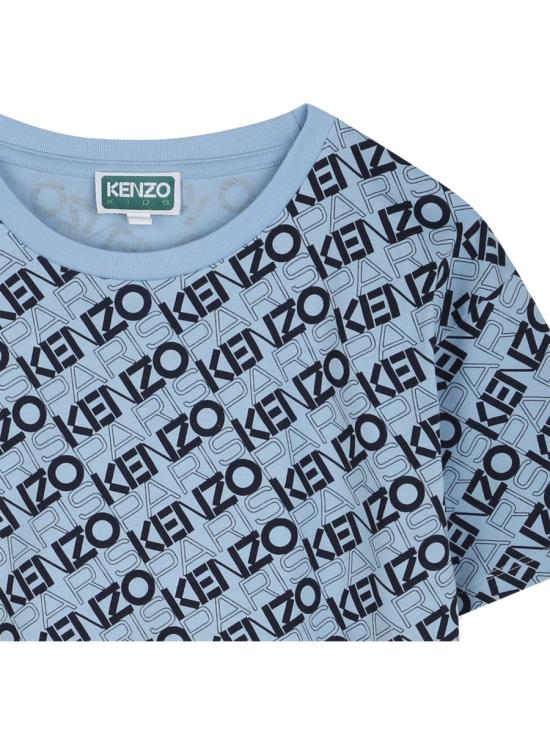 25SS [키즈] 겐조 티셔츠 K61143K 789 BLUE - KENZO