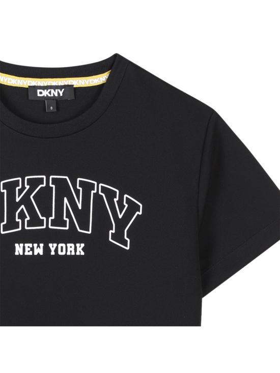 25SS [키즈] 디케이엔와이 티셔츠 D62237K 09B BLACK - DKNY