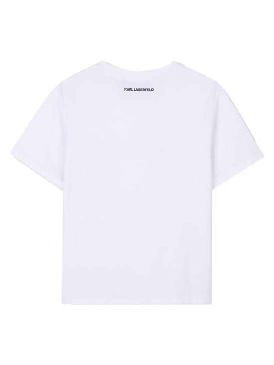 25SS [키즈] 칼라거펠트 티셔츠 Z30485K 10P WHITE - KARL LAGERFELD