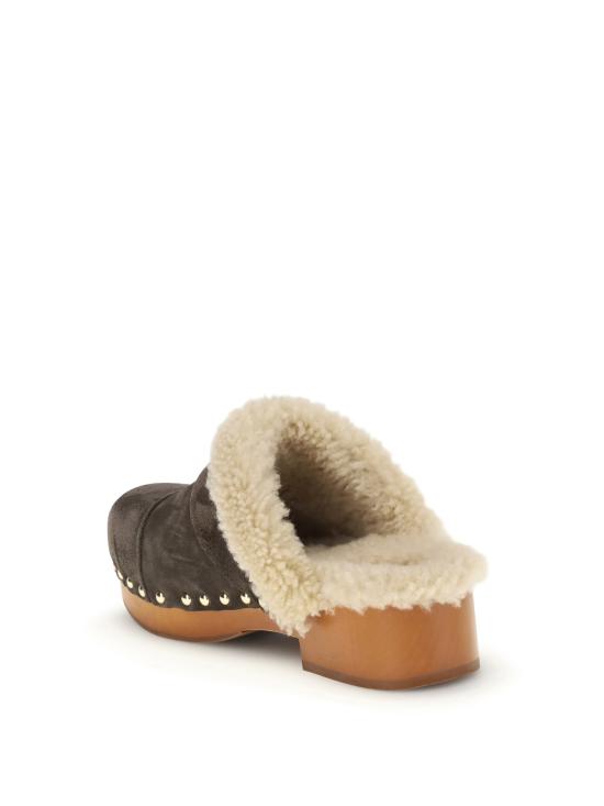 25FW 끌로에 뮬/슬리퍼 CH25W12ZTZ 28E BROWN - CHLOE