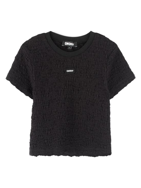 25SS [키즈] 디케이엔와이 티셔츠 D62310K 09B BLACK