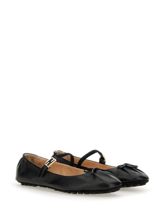 26FW 펜디 플랫 슈즈 8F8689 NBAF0QA1 BLACK - FENDI