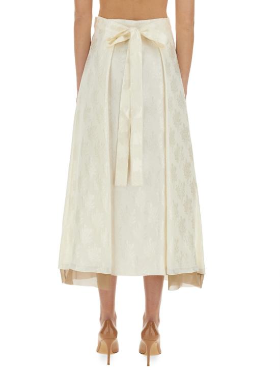 26FW 펜디 롱 스커트 FQ7665 AQ3GF08QQ IVORY - FENDI