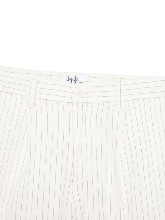 25SS [키즈] 일 구포 스트레이트 팬츠 P25PL409C1086K 100 WHITE - IL GUFO