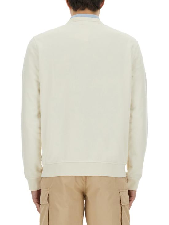 25SS 울리치 긴팔 티셔츠 CFWOSW0268MR UT40258887 IVORY - WOOLRICH