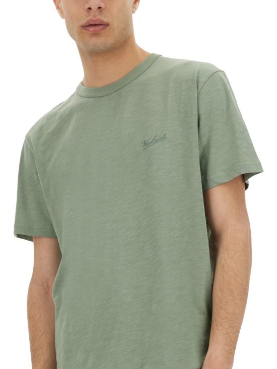 25SS 울리치 반팔 티셔츠 CFWOTE0161MR UT40616642 GREEN - WOOLRICH