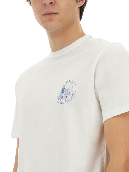 25SS 울리치 반팔 티셔츠 CFWOTE0148MR UT29268041 WHITE - WOOLRICH