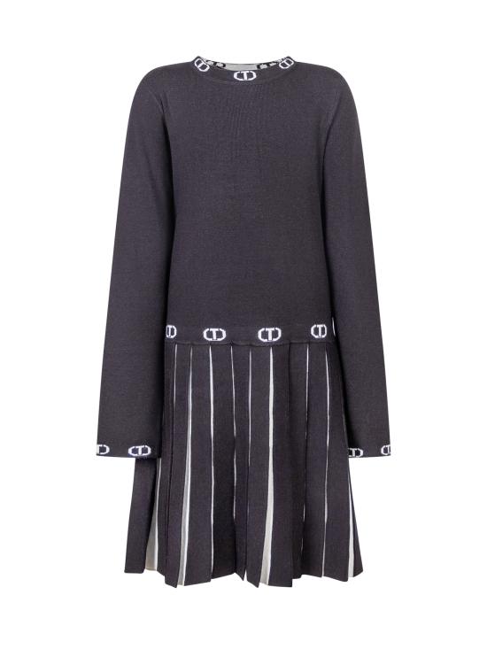 25FW [키즈] 트윈셋 원피스 252GJ3101S20637 11656 BIC NERO OFF WHITE