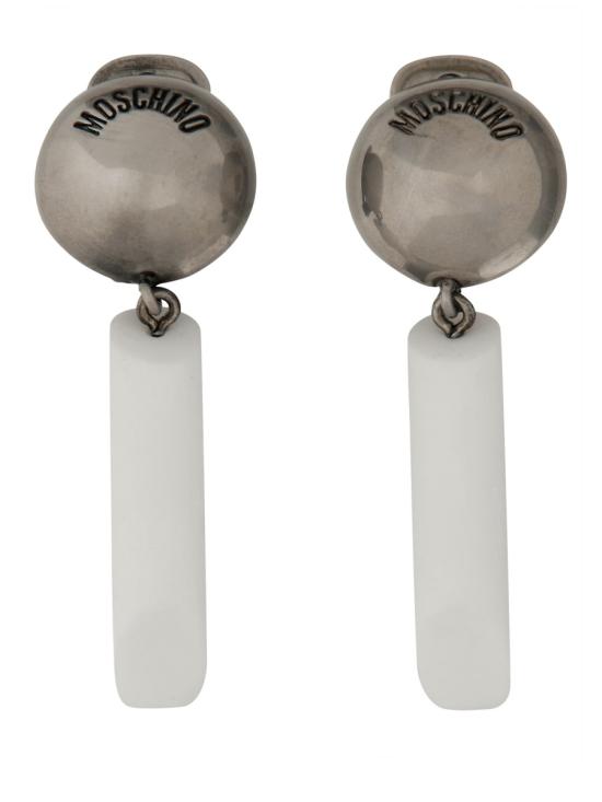 25SS 모스키노 이어링 91208405 1001 WHITE