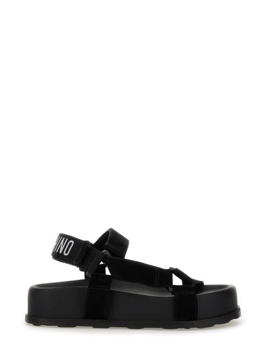 25SS 모스키노 샌들 MA16254I0M ME0000 BLACK
