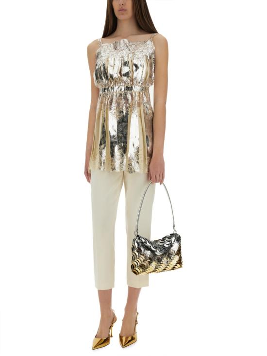 25SS 파코라반 민소매 티셔츠 25ECTO077PO0336 P742 IVORY - PACO RABANNE