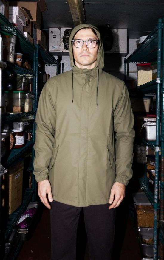  레인스 자켓 마쉬 피쉬테일 재킷 - RAINS