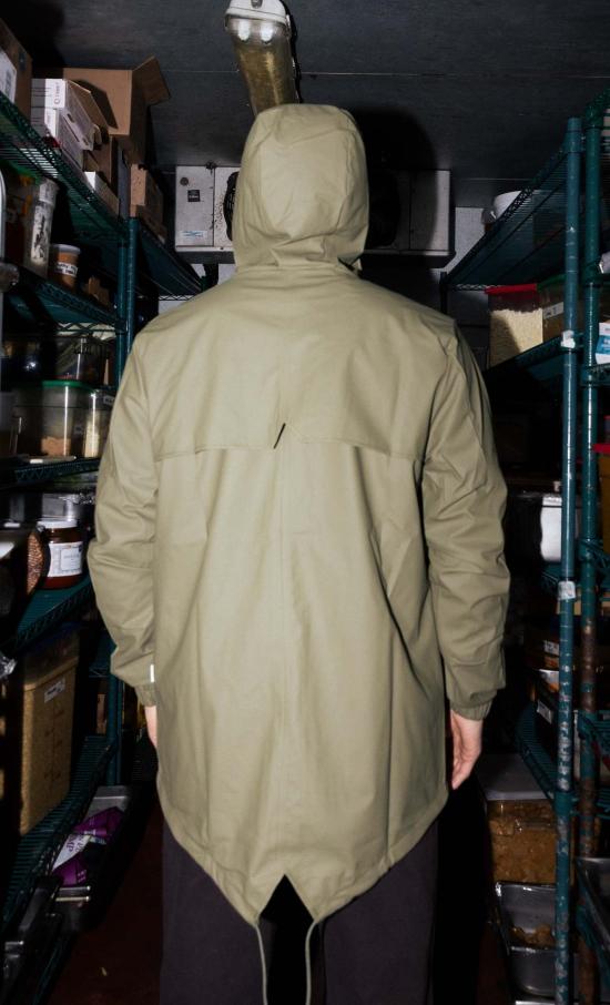  레인스 자켓 마쉬 피쉬테일 재킷 - RAINS