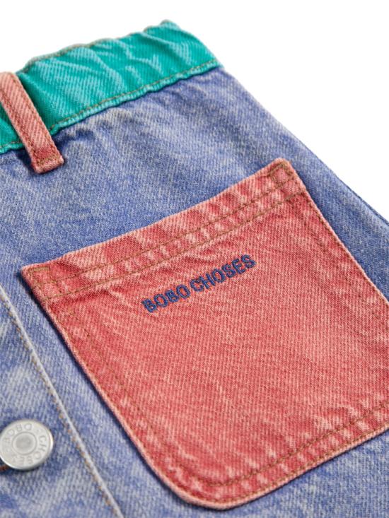 25SS [키즈] 보보쇼즈 스커트 B125AC072K 991 MULTICOLOUR - BOBO CHOSES