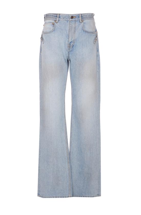 25FW 발렌시아가 스트레이트 팬츠 849953 TTW744200 Blue