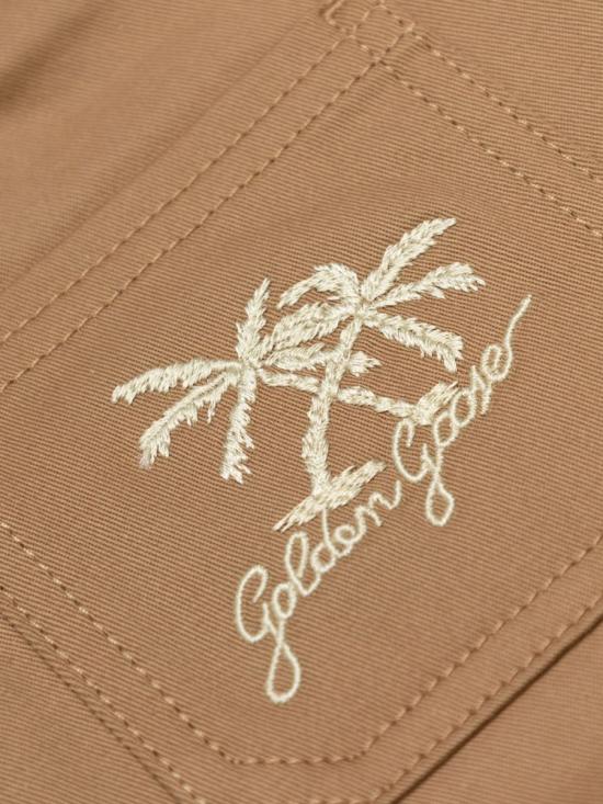 25SS [키즈] 골든구스 쇼츠/버뮤다 GKP01760K P00192815693 BEIGE - GOLDEN GOOSE