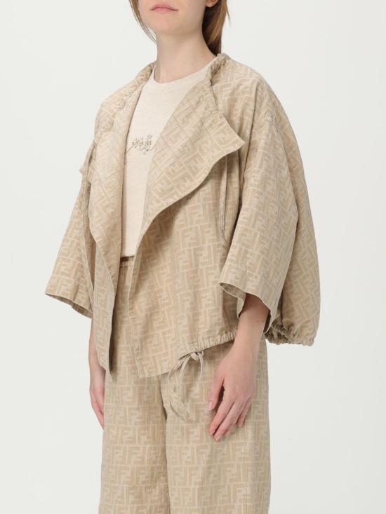 25FW 펜디 자켓 FLF825 ASMFF1SAZ BEIGE - FENDI