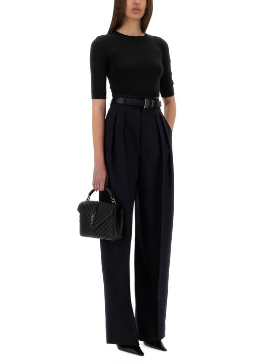26FW 생로랑 스트레이트 팬츠 824389 Y5K324140 BLUE - SAINT LAURENT