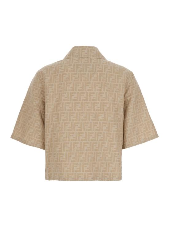 25FW 펜디 블라우스/셔츠 FLF790 ASMFF1SAZ BEIGE - FENDI