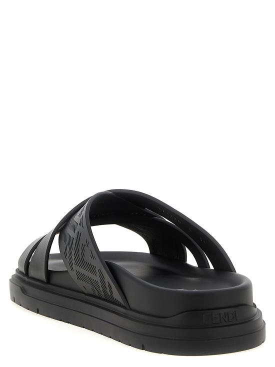 26SS 펜디 뮬/슬리퍼 7X1770 ARIDF0ABB BLACK - FENDI