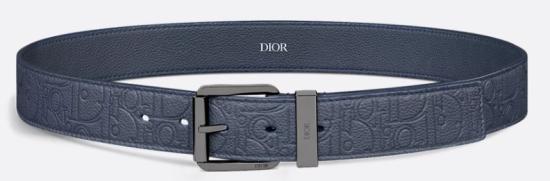 25FW 디올 벨트 4333RUFLG 578 NAVYBLUE