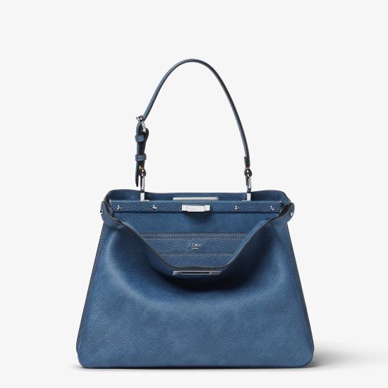 26SS 펜디 피카부 소프트 미디엄백 8BN353 AUR3F04QL BLUE - FENDI