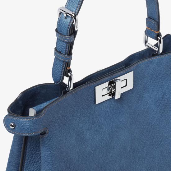 26SS 펜디 피카부 소프트 미디엄백 8BN353 AUR3F04QL BLUE - FENDI