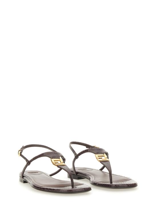 26FW 펜디 F폴드 샌들 8Y8713 AUEEF1SIZ BROWN - FENDI