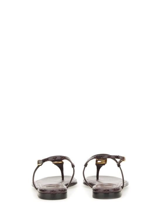 26FW 펜디 F폴드 샌들 8Y8713 AUEEF1SIZ BROWN - FENDI