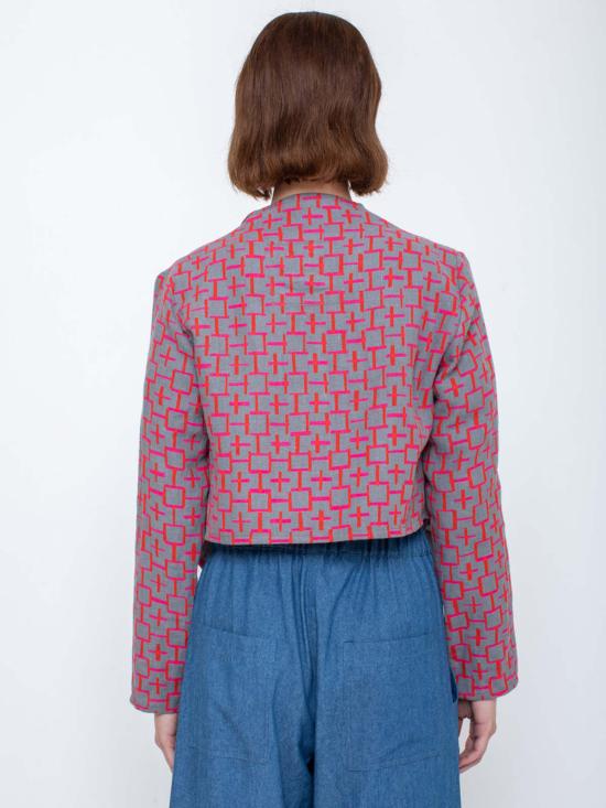  Blue Skies Workroom 자켓 블루 스카이 워크룸 앵글드 재킷 오렌지/핑크 - OTHER BRANDS