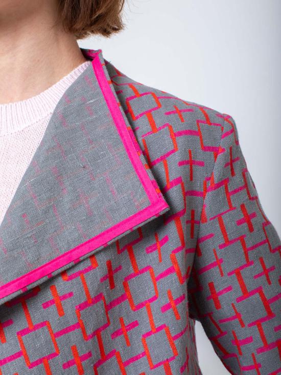  Blue Skies Workroom 자켓 블루 스카이 워크룸 앵글드 재킷 오렌지/핑크 - OTHER BRANDS