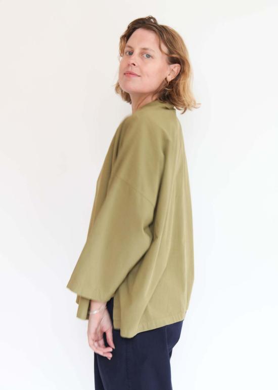  일레븐 스티치 블라우스 빅 셔츠 - ELEVEN STITCH